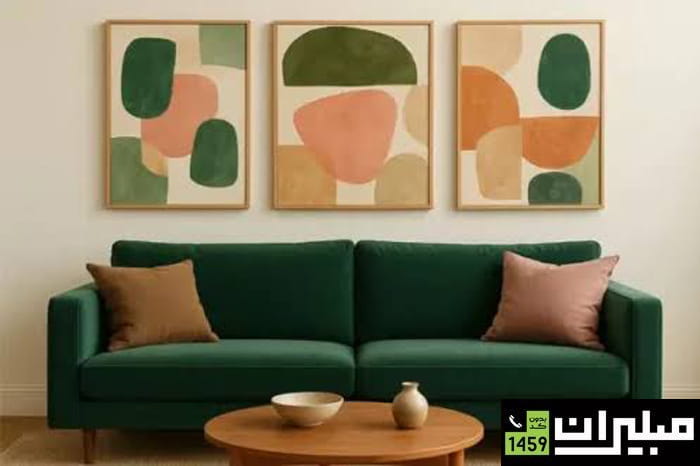 کوسن طلایی و خردلی؛ گرما و لوکس بودن