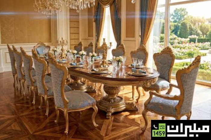 میز ناهارخوری مستطیلی