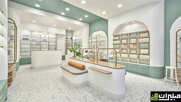 اصول طراحی دکوراسیون داروخانه