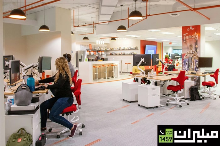 مزایای طراحی دفتر کار باز