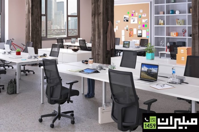 استاندارد چیدمان میز اداری و اصول نورپردازی بهینه