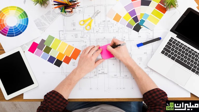 روانشناسی رنگ دفتر کار؛ چگونه رنگ‌ها بهره‌وری و خلاقیت را افزایش می‌دهند؟