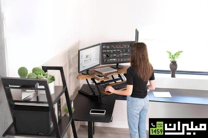 میز ایستاده در محیط کار، عنصری برای خودنمایی بیشتر!