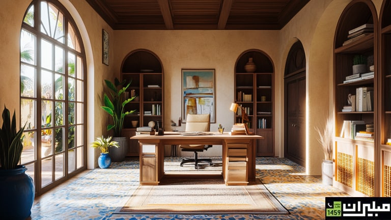 چگونه دکوراسیون اداری به سبک مدیترانه‌ای طراحی کنیم؟