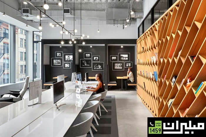 استفاده هوشمندانه از فضا در چیدمان دفاتر نایک