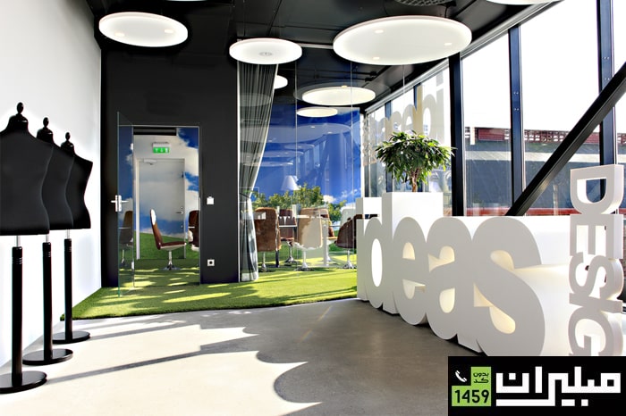 استفاده از نور طبیعی برای دکوراسیون اداری به سبک سوئدی