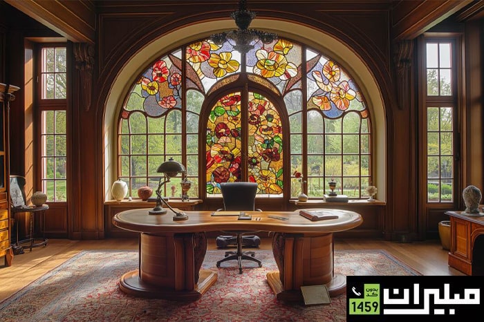 دکوراسیون دیوارها در سبک آرت نووا